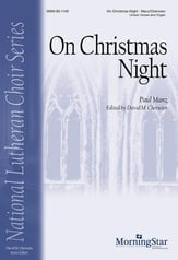 On Christmas Night Unison choral sheet music cover